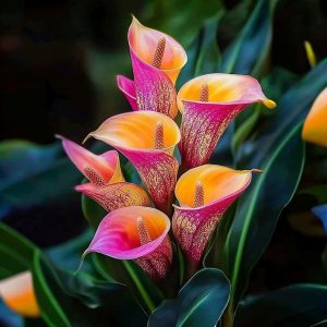 Калла Оникс купить по цене от 450р. в интернет-магазине «Посадика» с доставкой почтой в в Темникове и по всей России – [изображение №1].