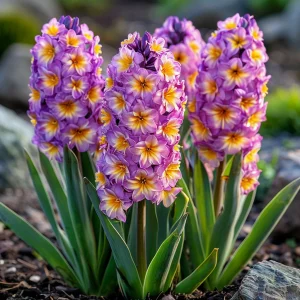 Гиацинт Пинк Перпл купить по цене от 2099р. в интернет-магазине «Посадика» с доставкой почтой в в Темникове и по всей России – [изображение №1].