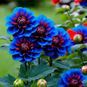 Георгин Аквамарин купить по цене от 318р. в интернет-магазине «Посадика» с доставкой почтой в в Темникове и по всей России – [изображение №1].